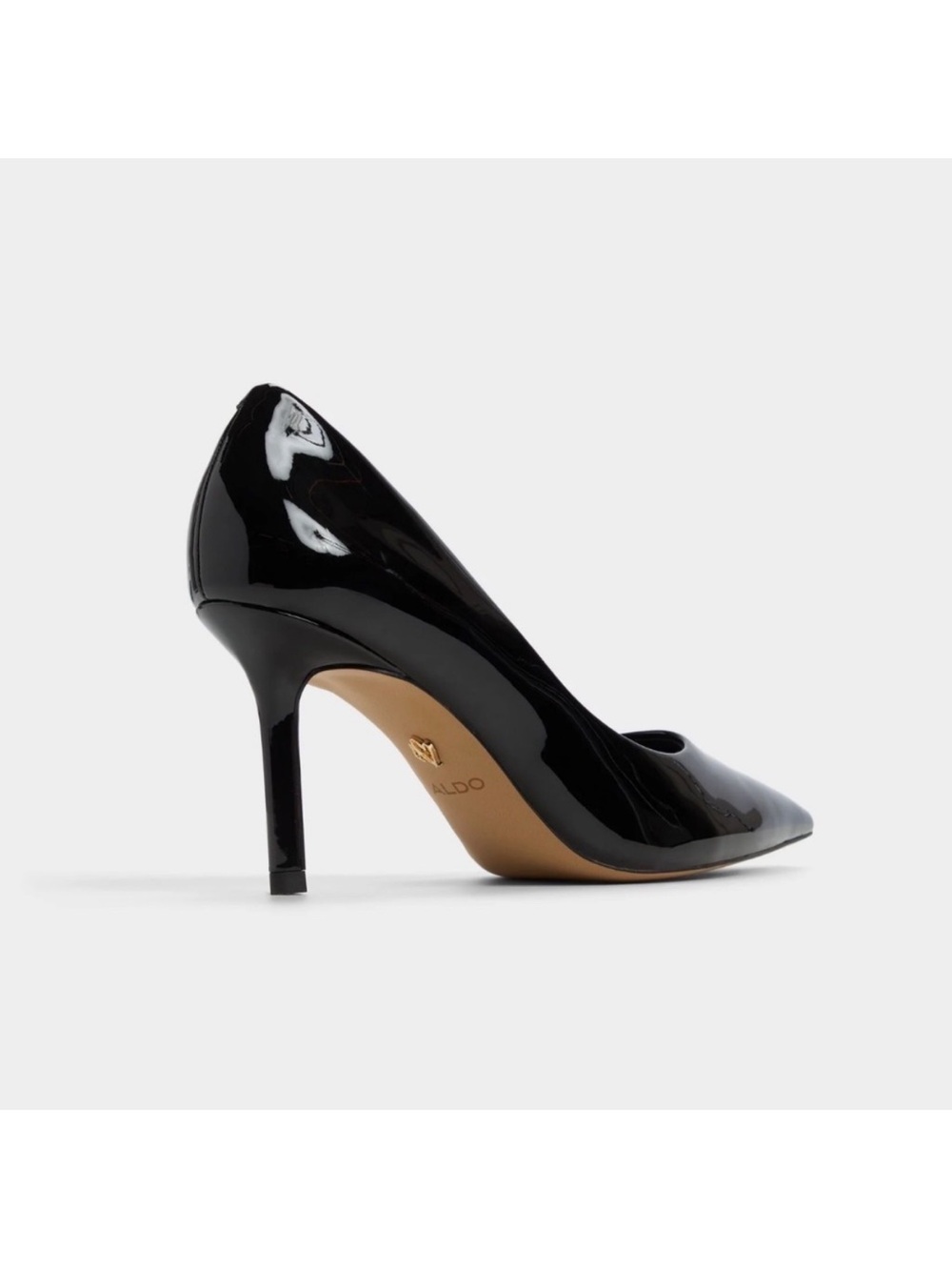 ALDO KAITIE Black Patent Leather Pumps - size 7.5